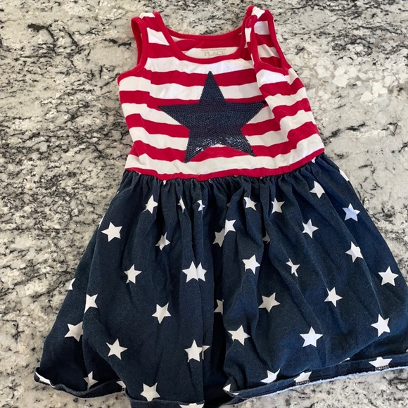 2/$20 The Children’s Place Dress 4T Patriotic